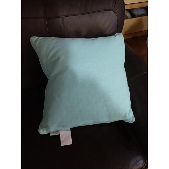 Bunny Tales Decorative Pillow With Embroidered/Beaded Message "Our Nest Is Bless - Picture 2 of 7